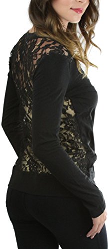 Image of ToBeInStyle Women's Long Sleeve Button Down V-Neck Cardigan