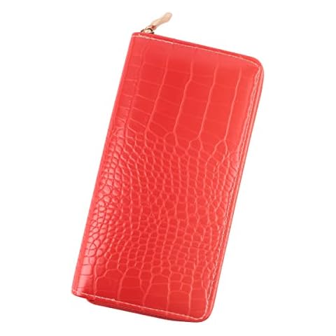 Animal Print Zip Around Wallet for Women Cover