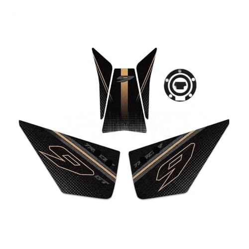 Autocollant réservoir moto Tracer 9 GT grip pour longs trajets de mototourisme
