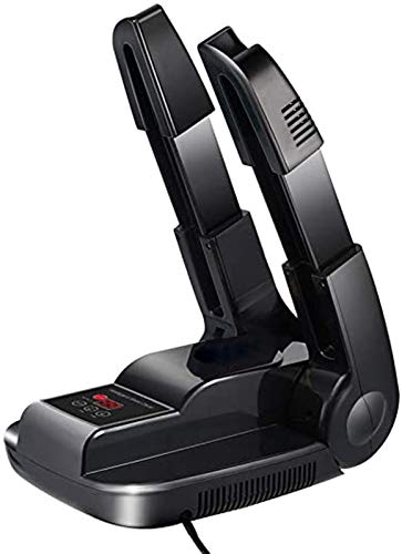 Schuhtrockner, Handschuhtrockner und Stiefelheizung mit heißem Fön, tragbarem verstellbarem Ständer und Timer, zusammenklappbarem Design und