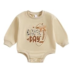 Embroidered Football Khaki