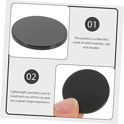 Gatuida 10 Folhas De Filtro De Filtro Acrílico Folhas De Escurecimento Filtro Para Filtro De Seguran