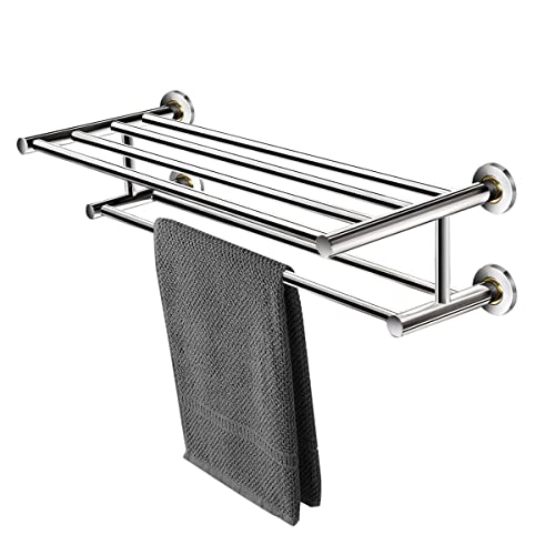 LIFEZEAL Portasciugamani da bagno, in acciaio inox...