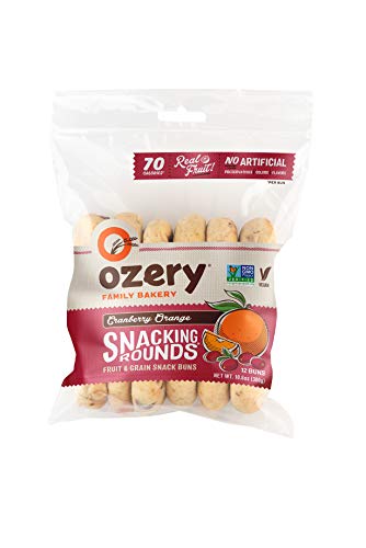 Ozery Bakery, Cranberry Orange Snacking Rounds Pita Bread, Vegan &