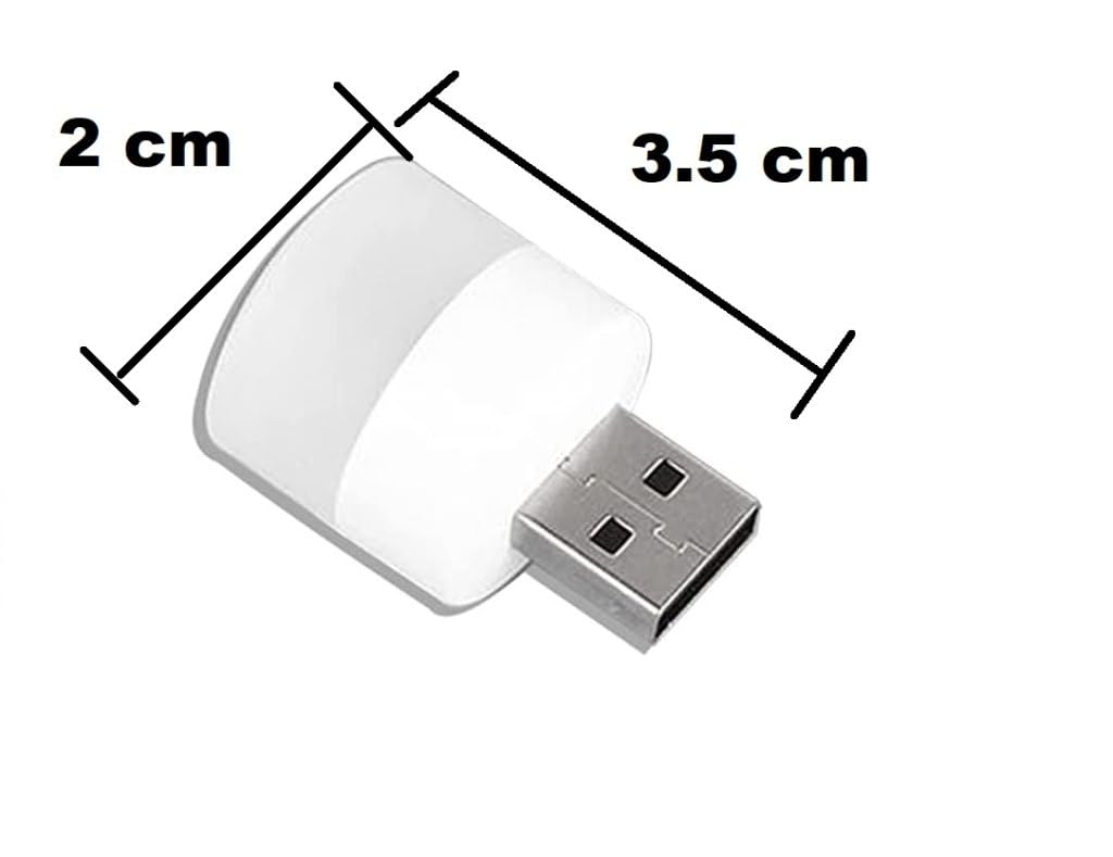 ONISHOMES USB Night Light, Plug in Small Led Nightlight Mini Portable for PC Car Bulb Indoor Outdoor Camping Reading Sleeping Bedroom Bathroom Nursery Hallway Kitchen (Pack of 10) 4