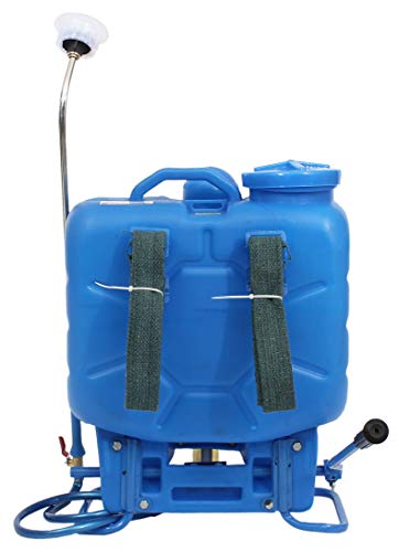 Image of NEPTUNE SIMPLIFY FARMING Knapsack Hand Operated Garden Hitech Sprayer Gold-41 (Blue, 16 Liter)