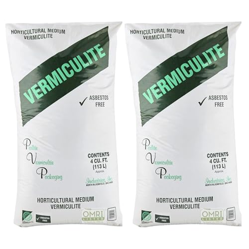 PVP Industries Medium Vermiculite Professional Grade Soil Conditioner 2 Pack
