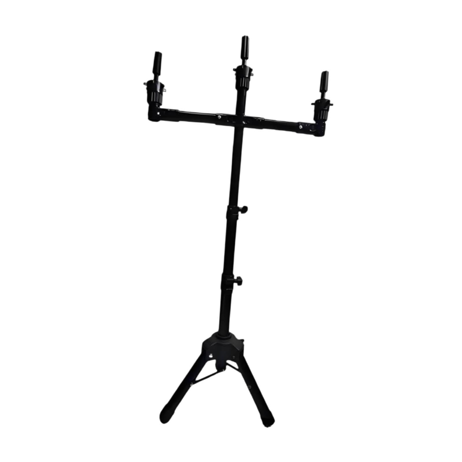 Soporte para Cabeza de Maniquí Fácil de Usar 3 Brazos Estable Altura Ajustable