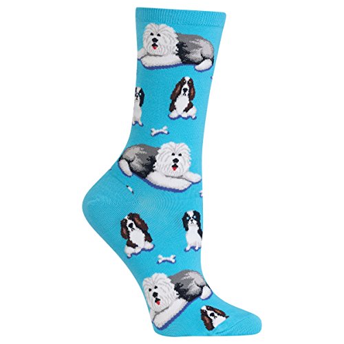 Image of Hot Sox Women's Novelty Geometric Pattern Crew