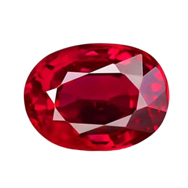 Original Burma Ruby Gemstones 8.25 Ratti with Lab Certified Natural manik/manikya Stone/Govt lab Certified Ruby Gemstone Natura [F14]-image-27