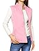 Allegra K Gilet léger à col Montant et à glissière de la Saint-Patrick pour Femmes Rose M