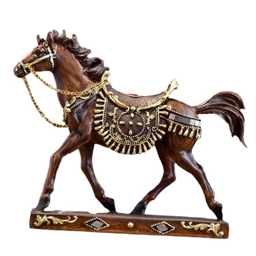 Image of ZOOMELLA Horse Figurine Tabletop Decoration Horse Statue for Living Room Table Office Style B|Home & Garden |Figurines