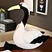 CPFYZH 50 / 80Cm 鹤 Simulación Danmed Hei Peluche de Juguete Muñeco Zoo Gift Company Actividad Arreglo de Escena-Danford Crane_Large: Longitud Total 80Cm0.72Kg