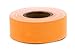 Roll Products 158-0004 Paper Adhesive Tape, 500" Length x 1" Width, 1" Core, For Color Coding and Marking, Orange (Roll of 500)