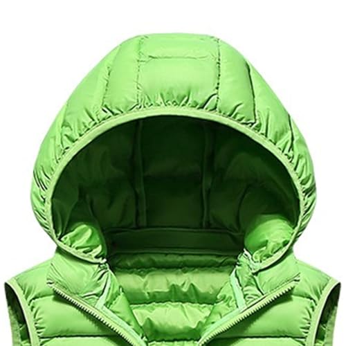 DGHM-JLMY Men's Sleeveless Lightweight Quilted Puffer Down Winter Hooded Down Cotton Vest Casual Vest Loose Coat With Hood2