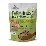 Manna Pro Farmhouse Favorites Mini Goat & Cattle Treats – Premium Baked Snacks for Mini Goats & Mini Cattle – Hand Mixed – Alfalfa & Molasses Flavored – 3lb Bag