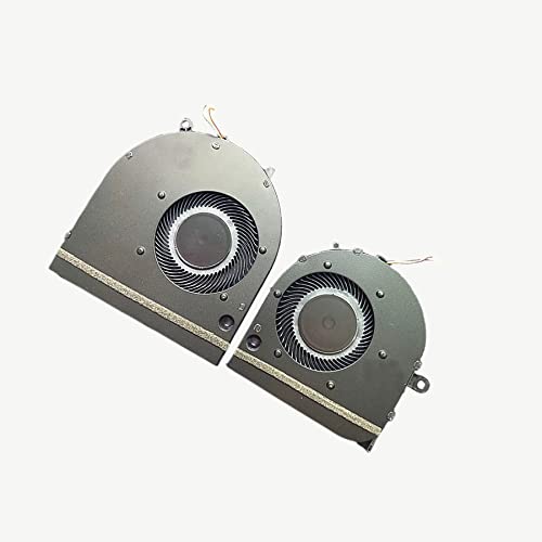 ndliulei CPU+GPU Cooling Fan replacement for HP ENVY 17T-CG100 17-CG1003CA 17-CG1008CA 17-CG1010NR 17-CG1029NR 17-CG1045CL 17-CG1065CL 17-CG1075CL