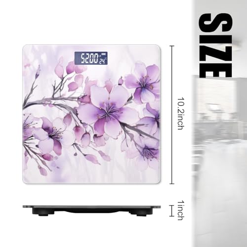 Báscula Digital de Baño Precisión 400 lbs con Pantalla LED miniatura 2