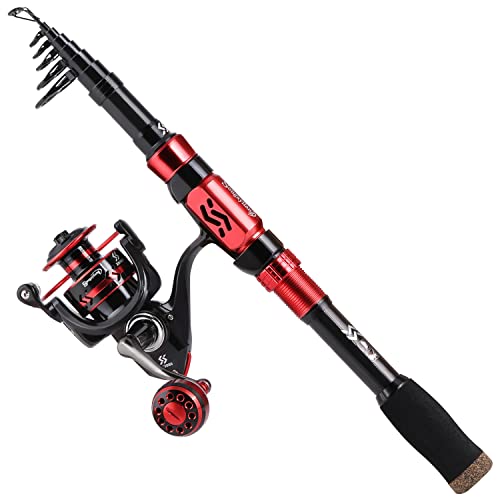 Teleskop-Angelrute Aus Carbon - Leicht & Transportabel Für Meer & See