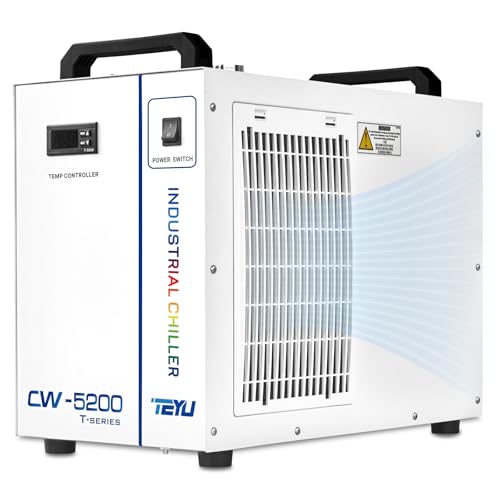 Cloudray Water Chiller CW-5200 6L for CO2 Laser Engraver & Cutting, Cold Plunge Chiller, Laser...