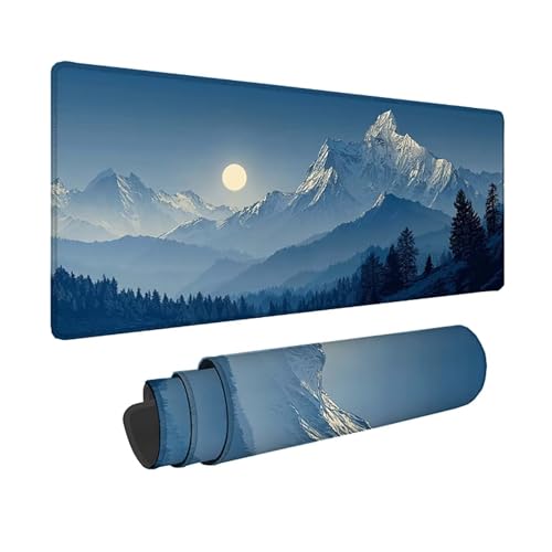 Tapis de souris blanc géant idée cadeau originale pour utilisateur PC