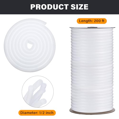 Foam Backer Rod para Grietas en Concreto 1/2 pulg x 200 pies miniatura 2