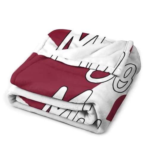 Couverture polaire en flanelle 127x152 cm douillette