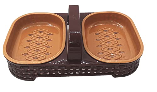 Shopping Tadka Soap Case Tray for Bathroom/Kitchen/Toilet/Sink/Washbasin Etc- Plastic 2 Side Storage Soap Holder/Soap Dish/Soap Stand with Detachable Tray -1Pc Assorted (B09JVM9215) Amazon Price History, Amazon Price Tracker