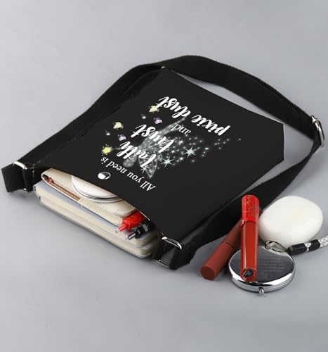 Fairy Tale Gift All You Need is Faith Trust and Pixie Dust Crossbody Bag Fairy Pixie Inspired Gift Fairy Gift for Women4