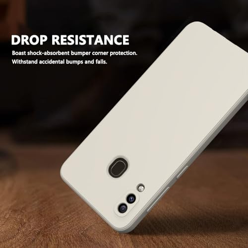 Image of for Samsung Galaxy A20 Case White, A30 Case Scratch Resistant with Soft Touch, Slim Thin Phone Cover for Samsung Galaxy A20 A30