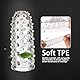 4 pcs Fingerhüllen Sexfinger Ticklers Set,Penishülle Fingerspitze Masturbation,Vorspiel Finger Massage für G-punkt und Klitoris Stimulation,Sex Spielzeug für die Paare Extrem Sex (Transparent 4pcs)