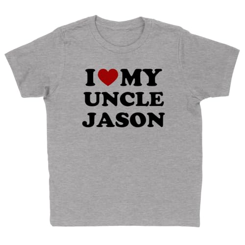 I Love My Uncle Jason Kids T-Shirt Youth