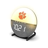 SOAR Collegiate Sunrise Alarm Clock, Clemson Tigers
