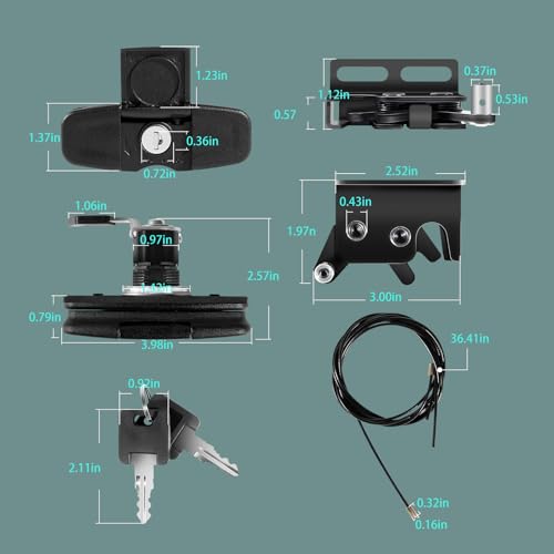LEER Truck Cap Replacement Parts Collection product image