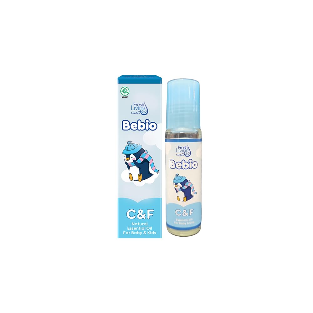 Fresh Living Bebio Natural Essential Oil for Baby and Kids C&F, 9 ml (Pack of 2)