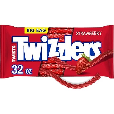 Twizzlers Twists Strawberry Candy Cover