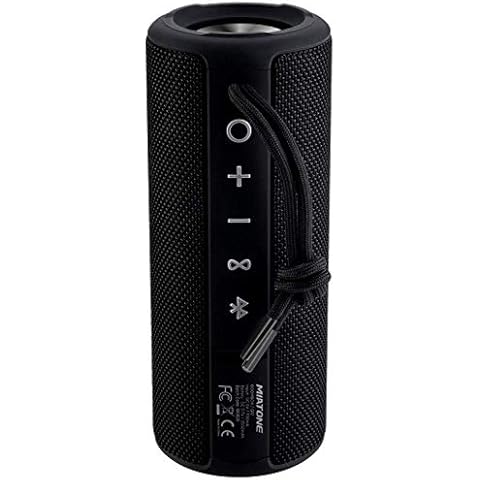 MIATONE Speakers Wireless Bluetooth, 16W Portable Bluetooth Speaker with 10H Playtime, 360°Surround Sound,True Wireless Stereo, Enhanced Bass, Loud Voice, IPX6 Waterproof for Outdoor, Shower, Pool Cover