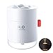Produktbild USB Luftbefeuchter 500ml,Mini Ultraschall Air Humidifier Ultra Leise 20dB Raumluftbefeuchter-Bis zu 10-15 Stunden Dauerbetrieb,Automatische Abschaltung Tragbarer Luftbefeuchter für Haus Yoga Büro