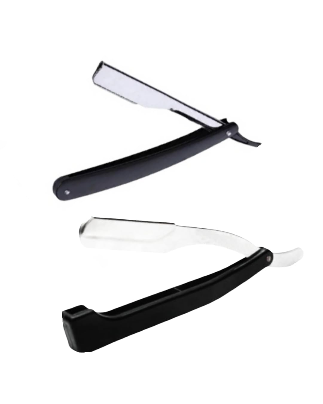 Professional Barber Straight Edge Razor for Men | Folding Safety Ustra for Smooth Shave | Salon Quality Hair Shaving Razor for Beard, Mustache & Hairline Trimming Set of 2-image-13