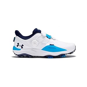 UNDER ARMOUR スパイクシューズ ホワイト/ブルー　27.5 Under Armour スパイクシューズ ホワイト/ブルー