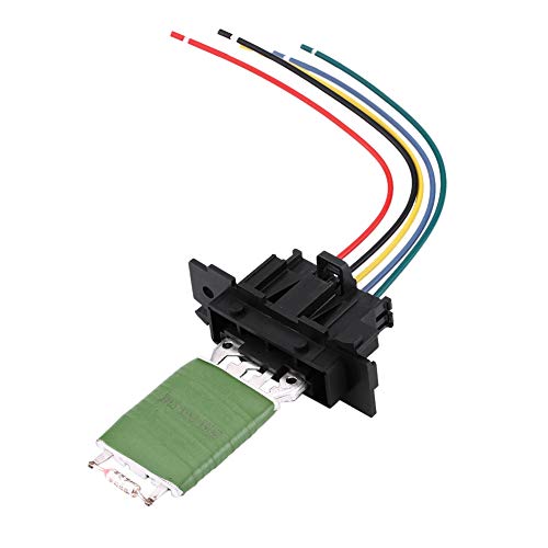 FACILE DA INSTALLARE：Questo kit di resistenza del motore del ventilatore può essere inserito direttamente e facile da installare secondo lo standard originale. Non è richiesta alcuna operazione complicata, risparmiando tempo e fatica, ma si consiglia comunque l'installazione professionale.
