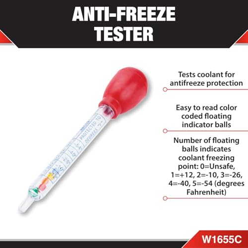Image of Performance Tool W1655C Anti-Freeze Tester
