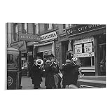 German Colonial Black and White Photography Wall Art Canvas for Wall Decoration Print Painting Life