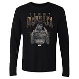 500 LEVEL Tommy McMillen UFC Pose Long Sleeve Shirt (Black, Small)