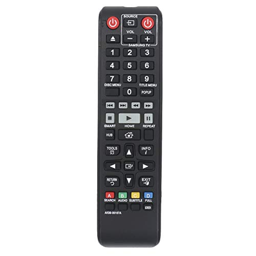AK59-00167A Télécommande de Remplacement - AK5900167A Télécommande pour Samsung Blu-Ray Disc Player BD-F6500 BD-F7500 BD-H6500 BD-C7900 BD-C5500 BD-F6500/XU BD-F7500/XU BD-F6700 Remote Controller Cover
