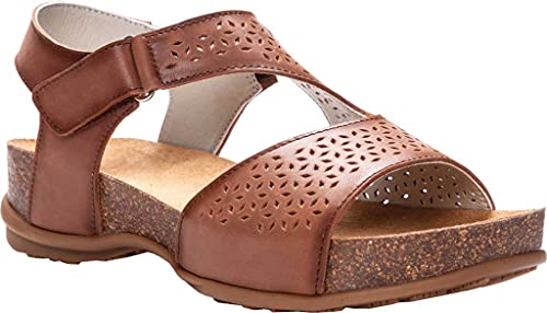 Propét Women's Propét Phoebe Perforated Wedge StrappySandal