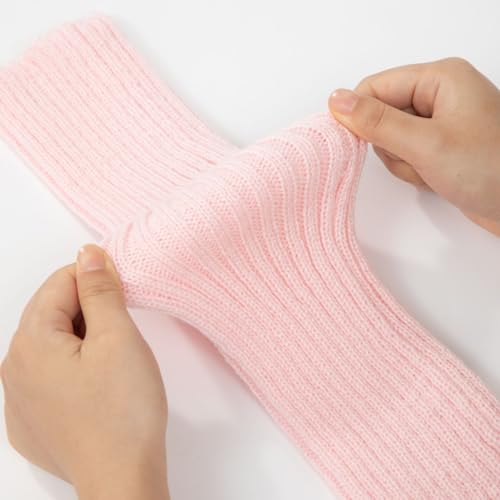 Image of Intgoodluckycc Leg Warmers for Women, Cute Knit Leg Warmer Socks for Dance