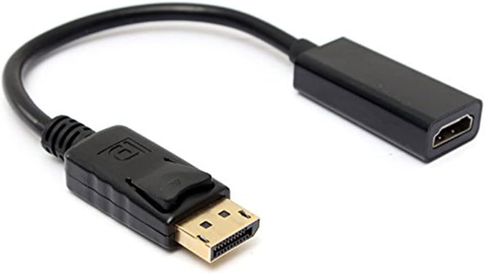 Dp Display Port Male To Hdmi Female Cable Converter Adapter Attractive Design