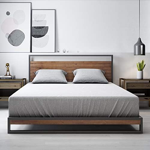Zinus Ironline Double Bed Frame Base 5 Yr Warranty Metal Pine Wood Suzanne Heavy Solid Wood Platform Bedroom Furniture Industrial Amazon Com Au Home Zinus Ironline Double Bed Frame Base 5 Yr Warranty Metal Pine Wood Suzanne Heavy Solid Wood Platform Bedroom Furniture Industrial Amazon Com Au Home