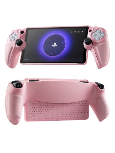 Image of Thin Fit Designed for PlayStation Portal Case, Full Protective PS5 -Pink